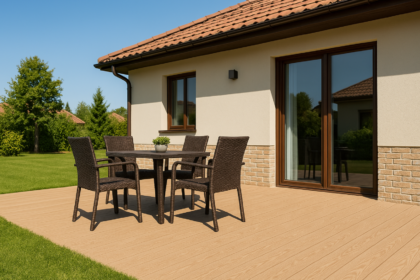 AMBIENTE WOOD TEAK 23x137x3000 SV. HNEDA